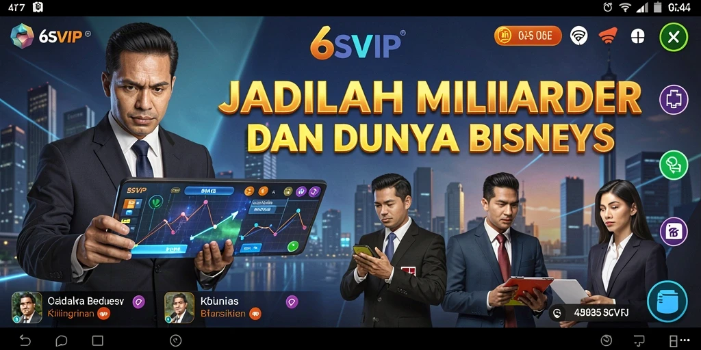 Screenshot gameplay 6SVIP menampilkan aksi membangun bisnis Tycoon.