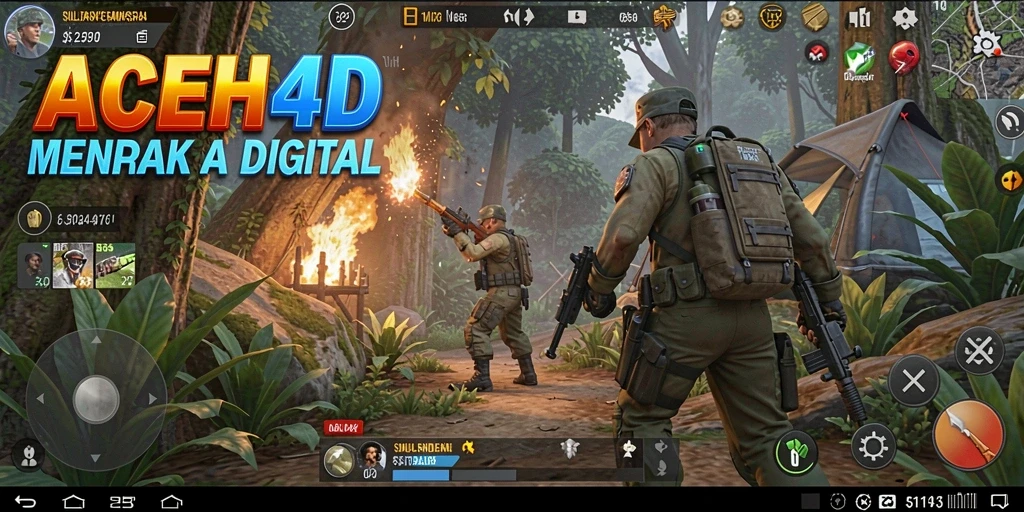 Tangkapan layar utama ACEH4D menampilkan gameplay simulasi yang mendalam.