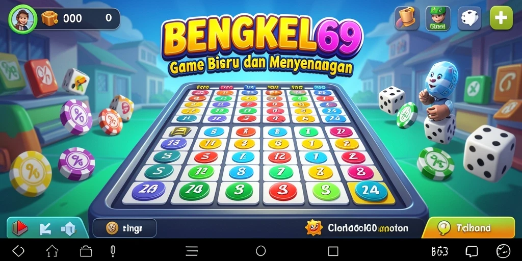 Tampilan gameplay BENGKEL69 yang seru dan interaktif.