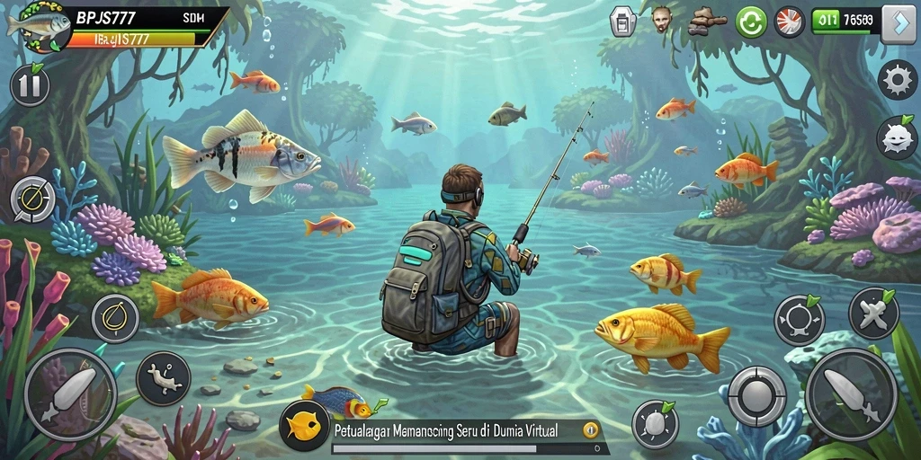 Tangkapan ikan yang besar dalam gameplay BPJS777.