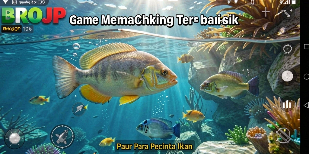 Tangkapan ikan besar dalam gameplay BROJP yang seru.