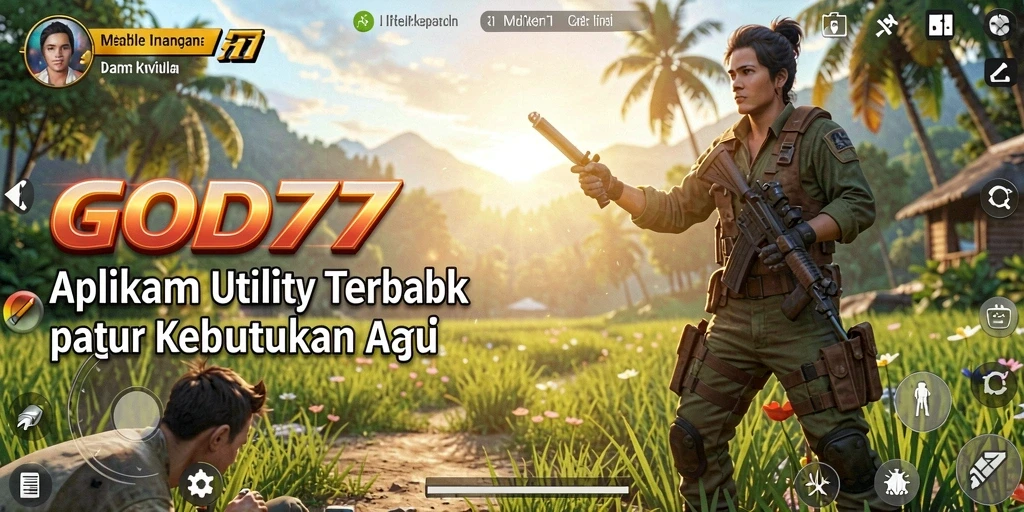 Tampilan antarmuka pengguna GOD77 yang intuitif dan fungsional.