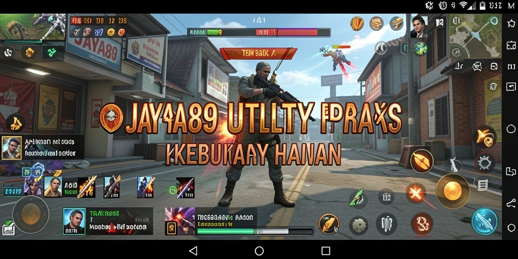 Tampilan utama JAYA89 dengan fitur-fitur Utility yang lengkap dan intuitif.