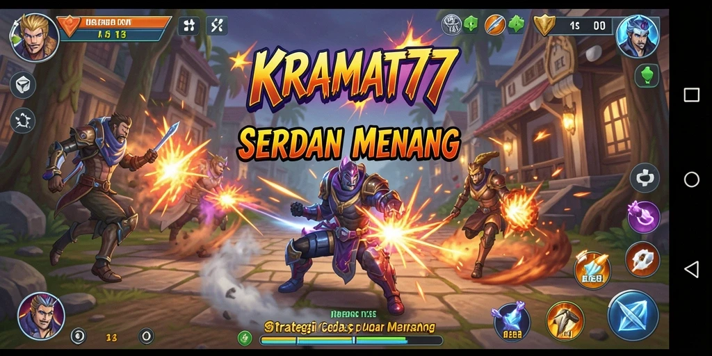 Tampilan gameplay KRAMAT77 yang menegangkan dan penuh strategi.