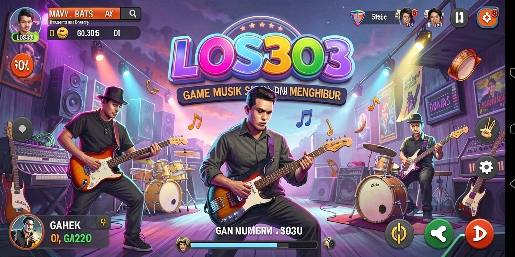 Gameplay seru dalam LOS303 dengan berbagai pilihan lagu menarik.