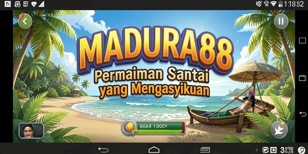 Tampilan gameplay <strong>MADURA88</strong> yang seru dan interaktif.