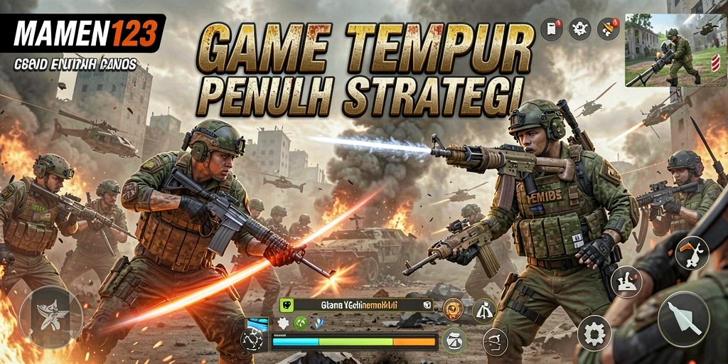 Gambaran aksi gameplay seru MAMEN123 dengan grafis memukau.