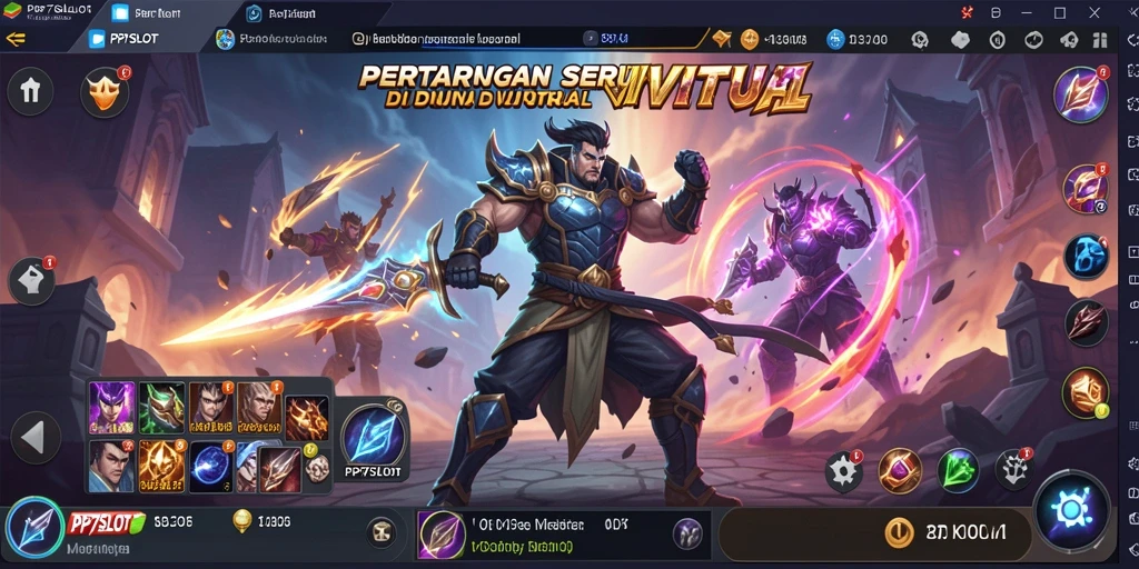 Gameplay PP7SLOT menampilkan pertarungan seru dan grafis menawan.