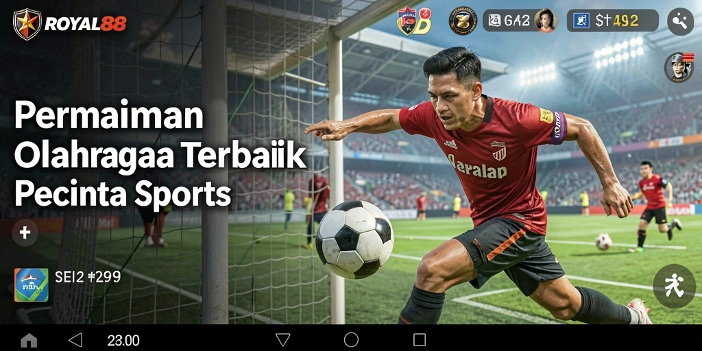 Tampilan menarik gameplay <strong>ROYAL88</strong> dengan berbagai olahraga.
