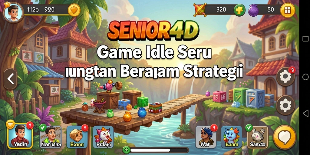 Tampilan gameplay <strong>SENIOR4D</strong> yang menegangkan dan menyenangkan untuk dilihat.