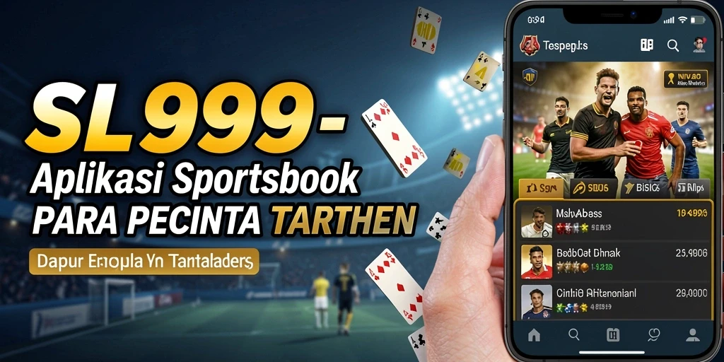 Tampilan antarmuka pengguna SL999 saat bertaruh secara langsung.